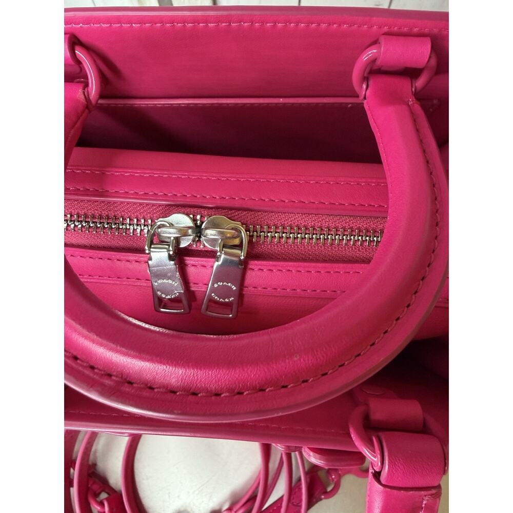 COACH Rogue Bag 25 Tea Rose Dragonfruit Pink Glovetanned Leather Excellent - Picture 8 of 13